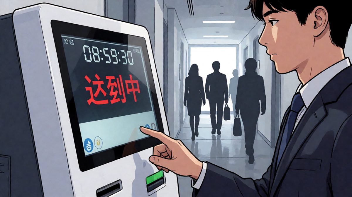 生死0.5秒，指尖触碰打卡机的刹那