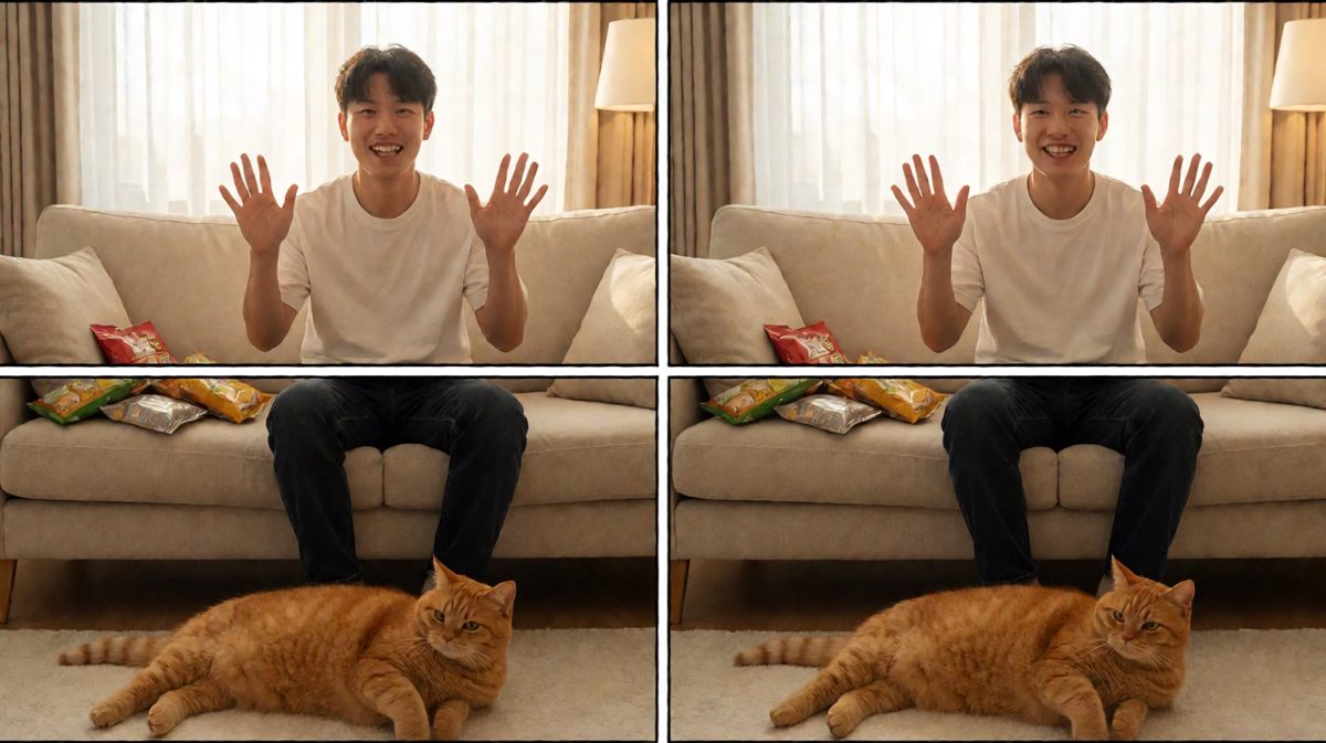 第三格：凶手竟然是橘猫！
