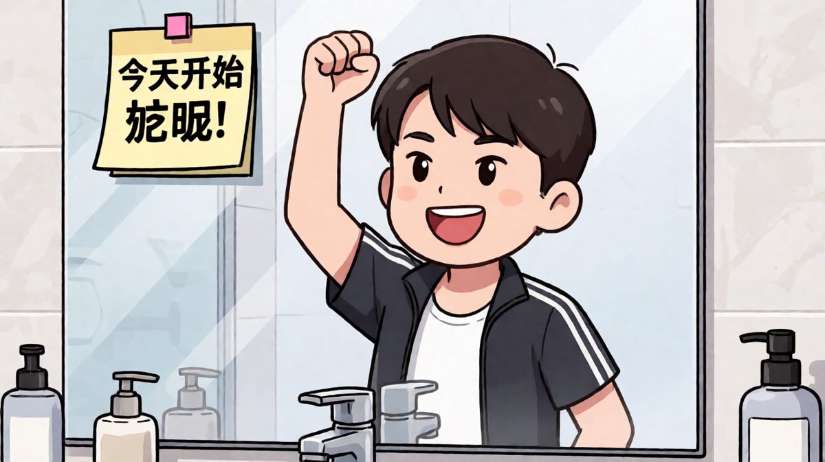 主角雄心壮志立下减肥flag