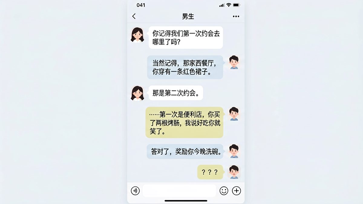 第一次约会的记忆争夺战