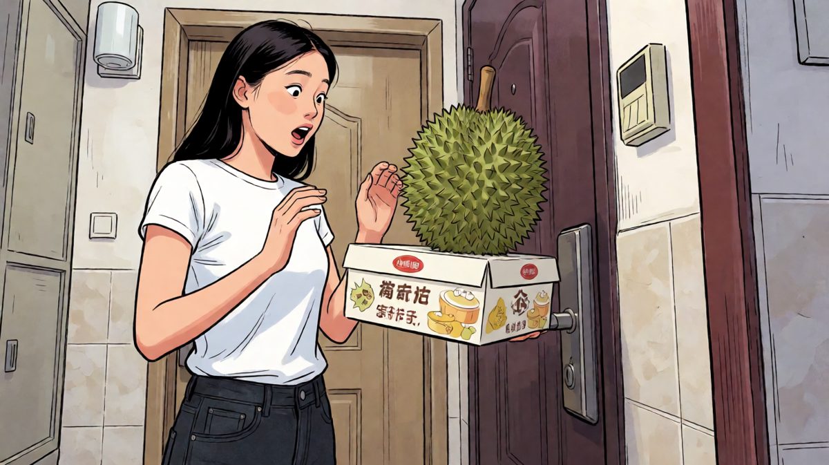 进门瞬间发现拿错礼物吓懵了