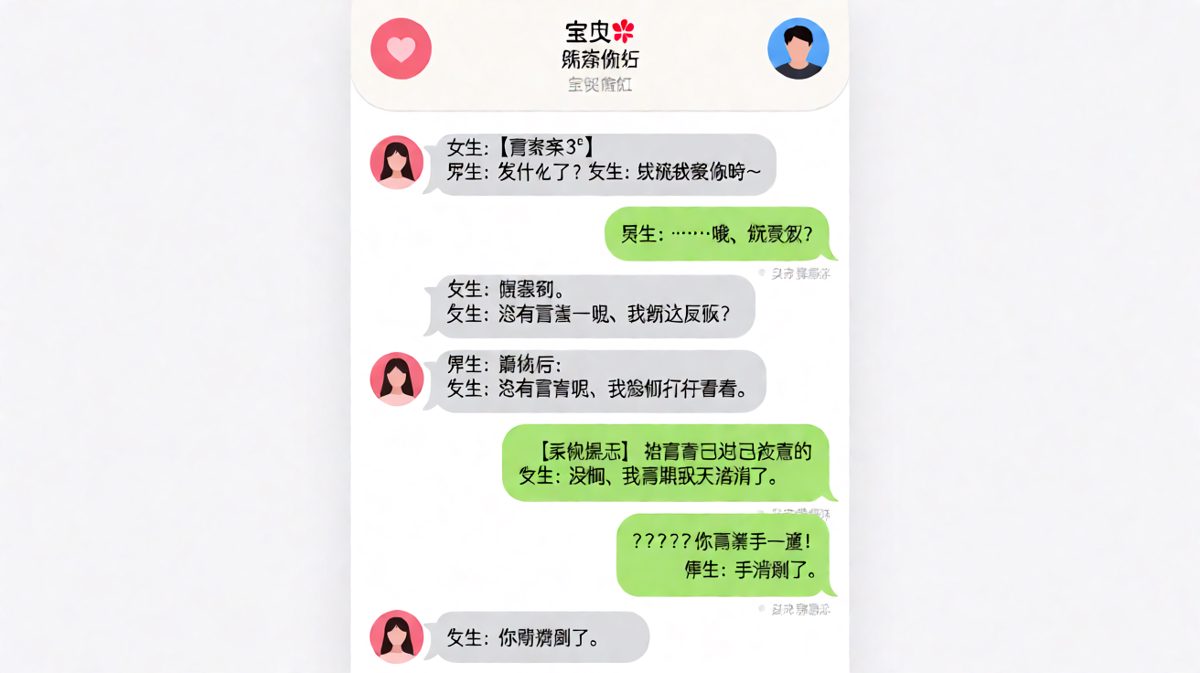 女生深情发语音说我爱你，男生却手滑删掉了还理直气壮