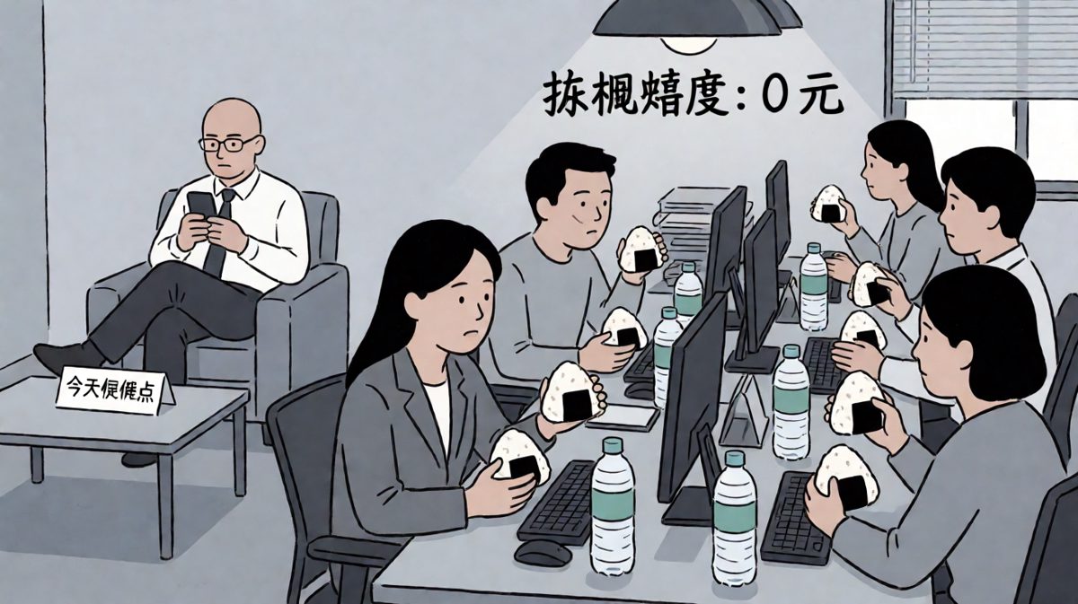 老板说'随便点别客气'，全公司就吃上了十块钱的盒饭。