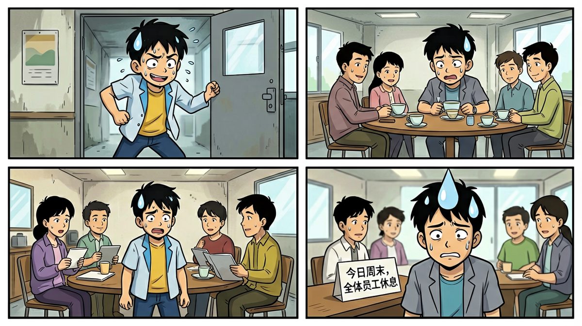 ……今天好像是周末？