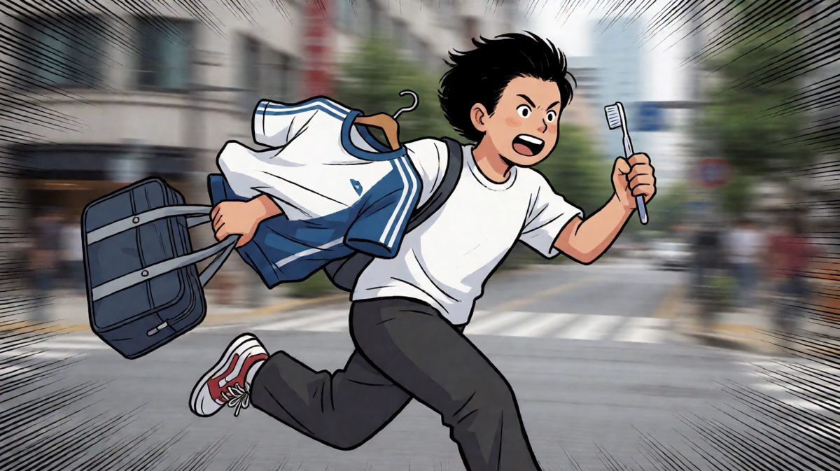 以最狼狈的方式冲向公司