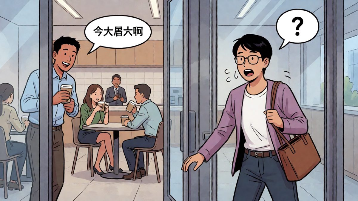 同事一句话让主角彻底崩溃