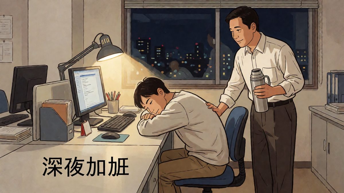 老板：'公司就是你的家，别客气。' 员工醒来：'那我住这了？' 老板：'我是说……别下班。'