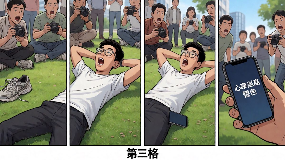 一跤摔出人生新高度……和尴尬。
