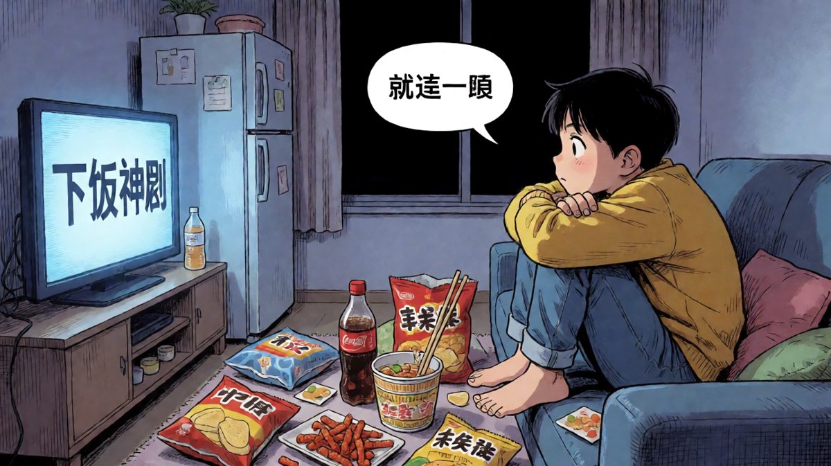 「就这一顿」变成了一整夜，零食战场彻底沦陷