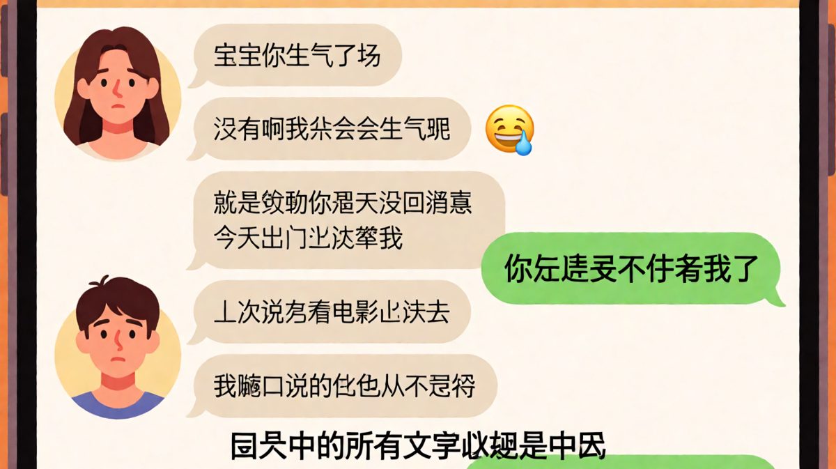 说没生气的人，往往是在酝酿更大的风暴