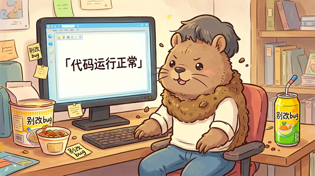 当代码跑起来的那一刻，我变成了另一只生物。