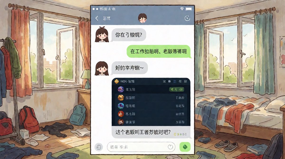 加班是假的，吃鸡是真的