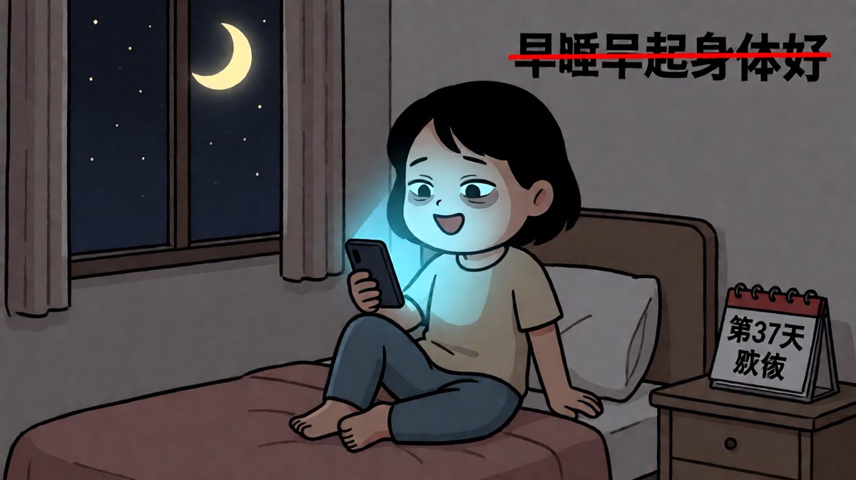凌晨三点的手机，比早上的太阳更懂陪伴你