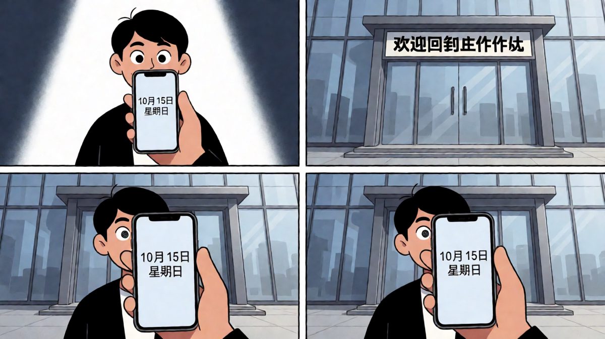 今天是周日……原来一切努力都是徒劳