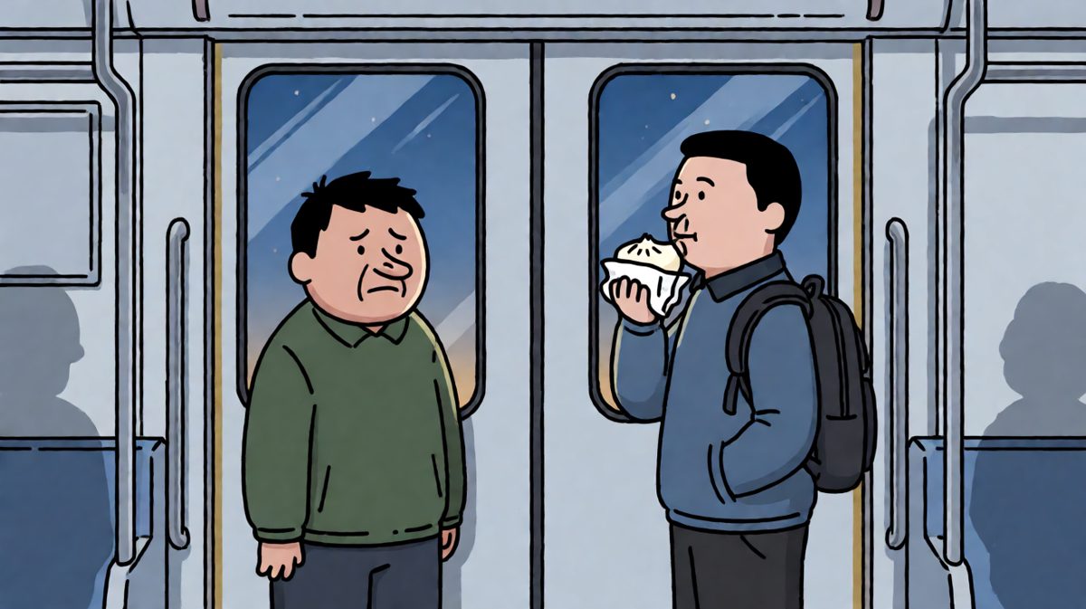 早高峰的打工人，挤到脸上都没五官了