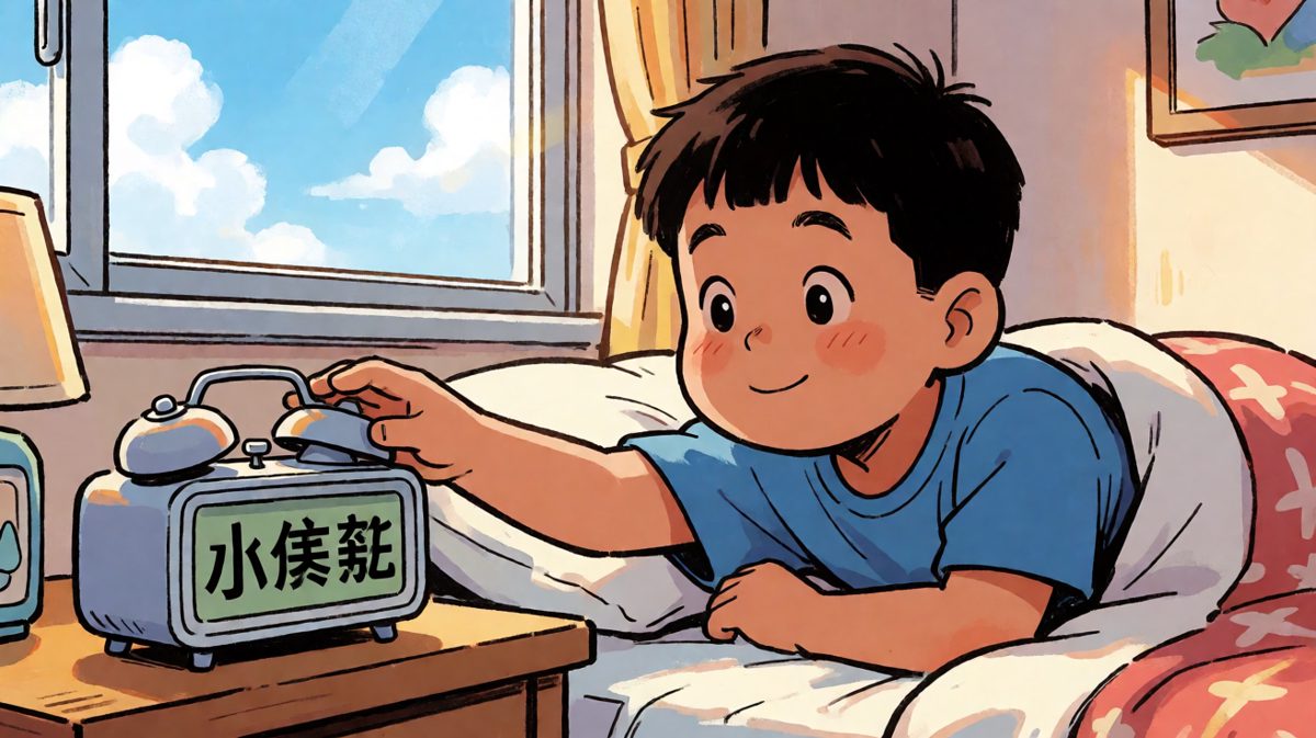 周日：再赖五分钟……