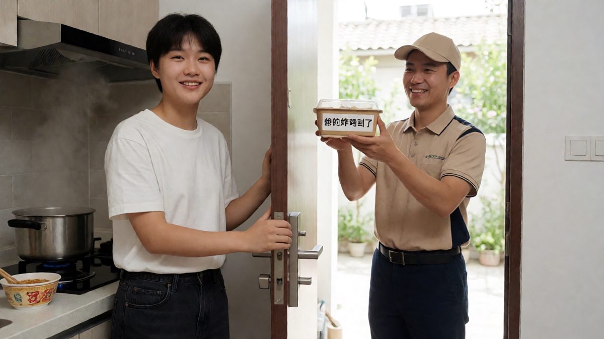 算了，还是外卖香……