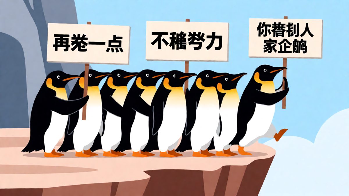 卷王企鹅队：跳不跳都是KPI