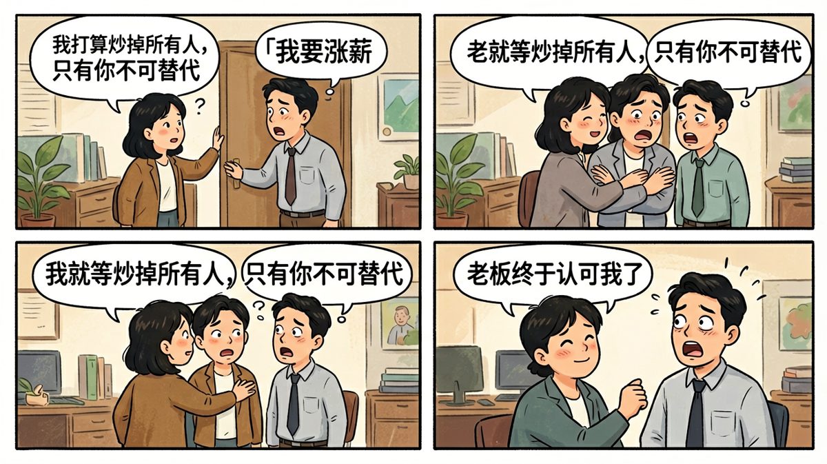 涨薪请求换来老板的深情表白？