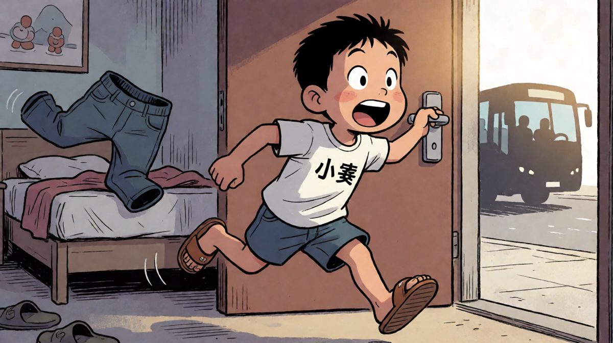 算了，光脚踩在地上的感觉……也挺踏实的