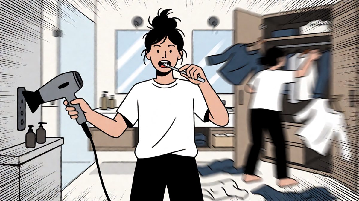 惊醒后兵荒马乱的一分钟
