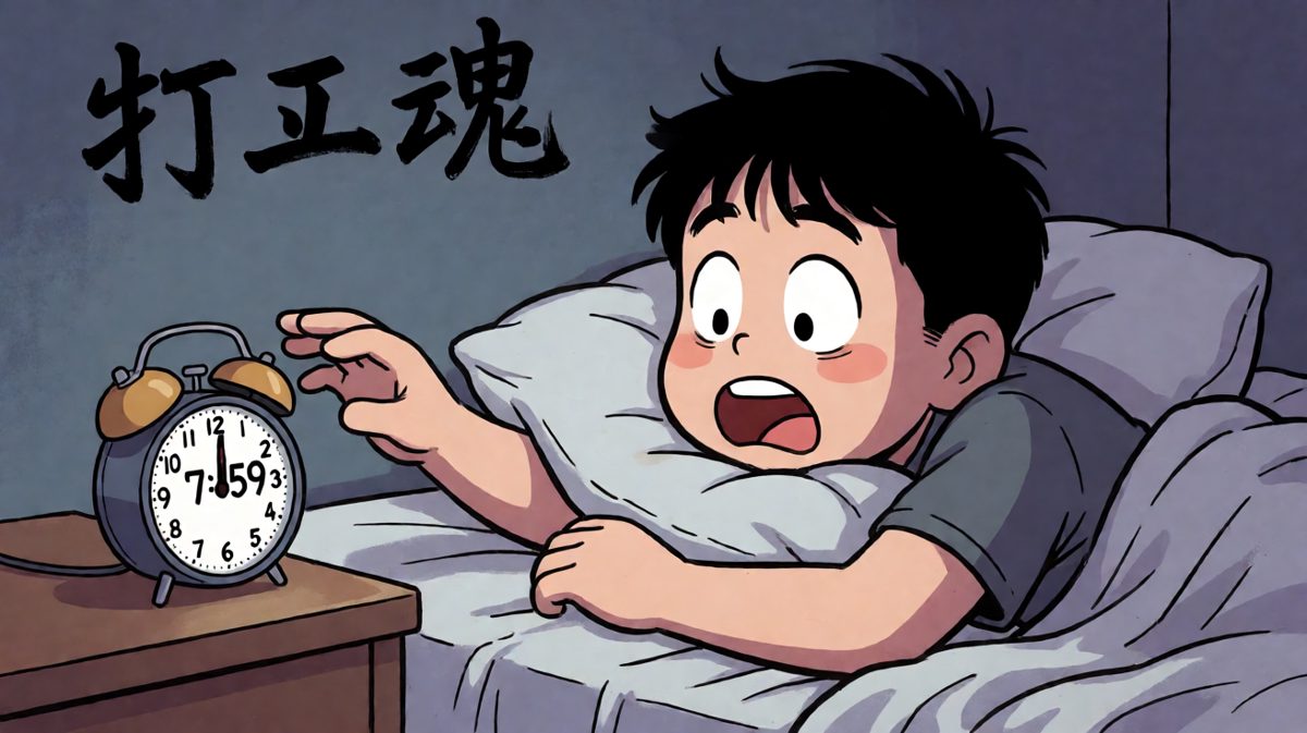 闹钟在响，但身体不想动，眼睛说准备好了，腿说不。