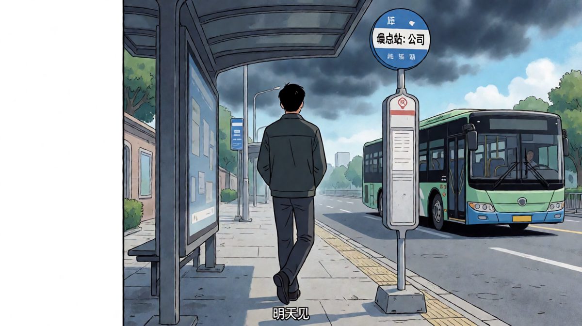 车开了，我也开悟了，原来迟到是常态。