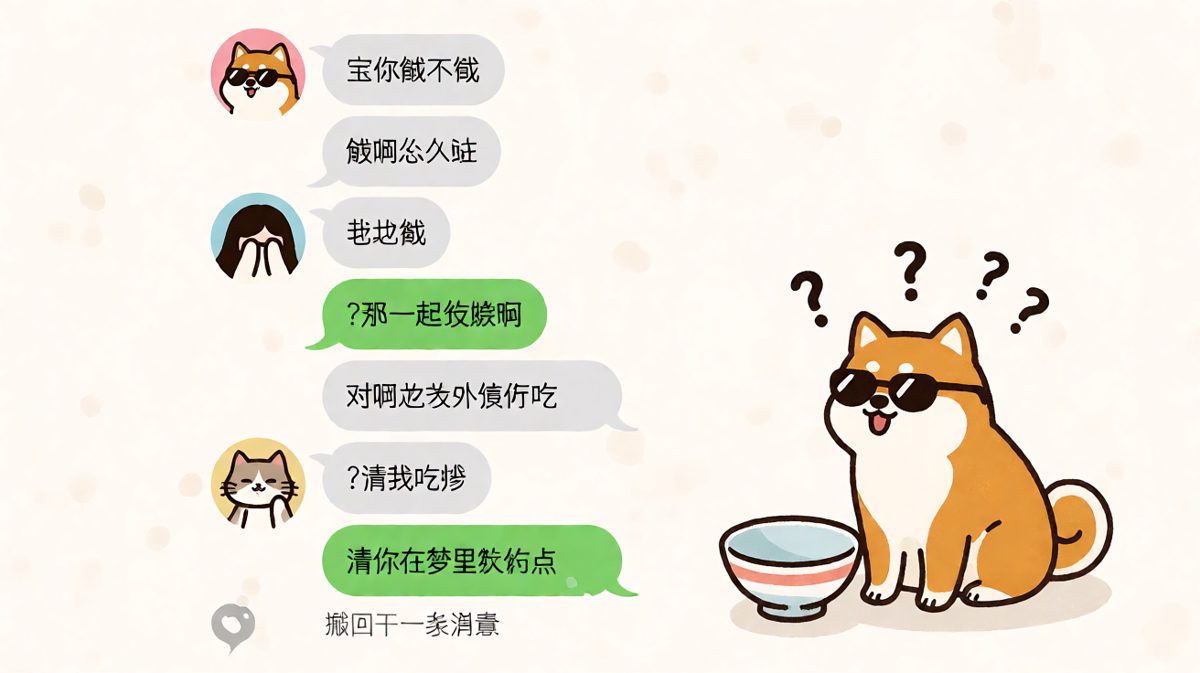 "请你在梦里吃饱点"——史上最硬核的画饼式约会邀请