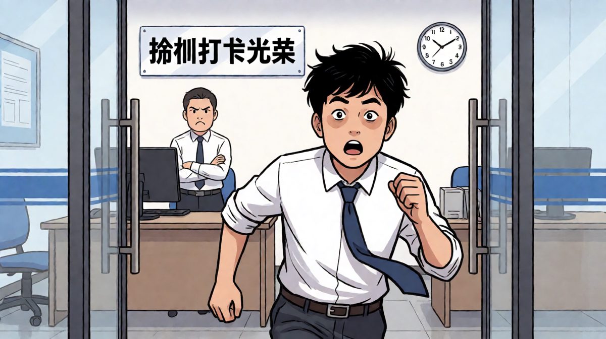 八点半的闹钟，救不了九点迟到的人