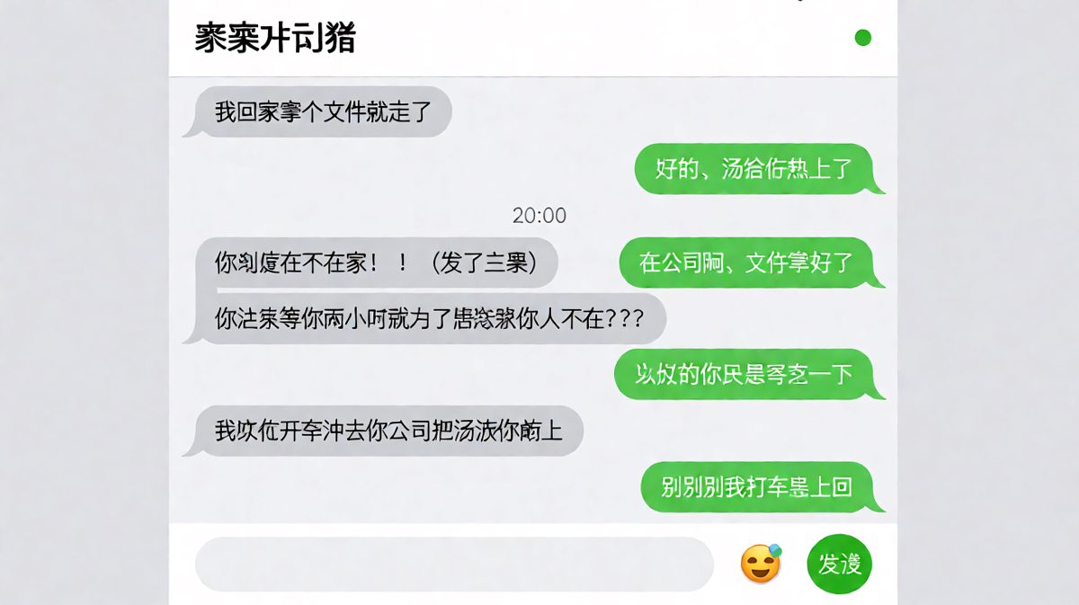 「拿个文件」结果人还在公司，汤白热了两小时，女生直接驱车送汤上门。