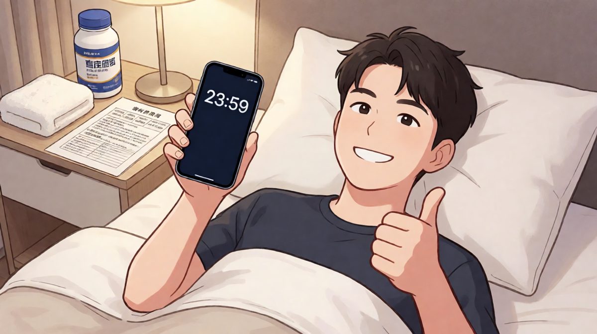 深夜立下flag：明天一定早起健身！