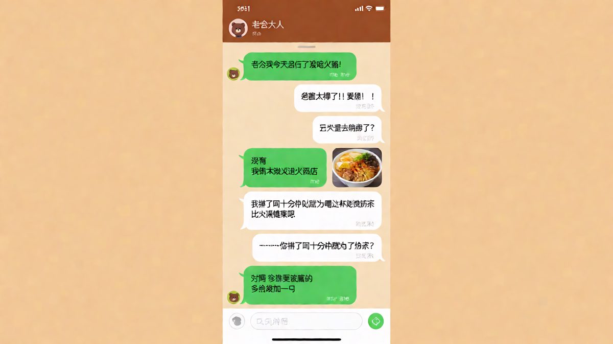 没吃火锅的代价是——排了四十分钟队喝奶茶，珍珠要波霸的。
