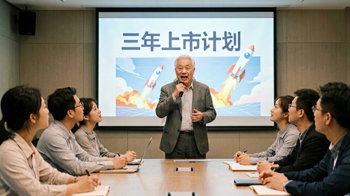 「公司明年就要上市了！到时候你们都是功臣！」员工激动地问自己能拿多少股份，老板沉吟片刻：「你先想想怎么让公司撑过这个季度吧。」