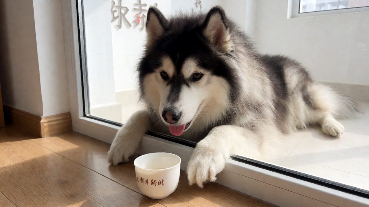 狗狗也想体验优雅生活