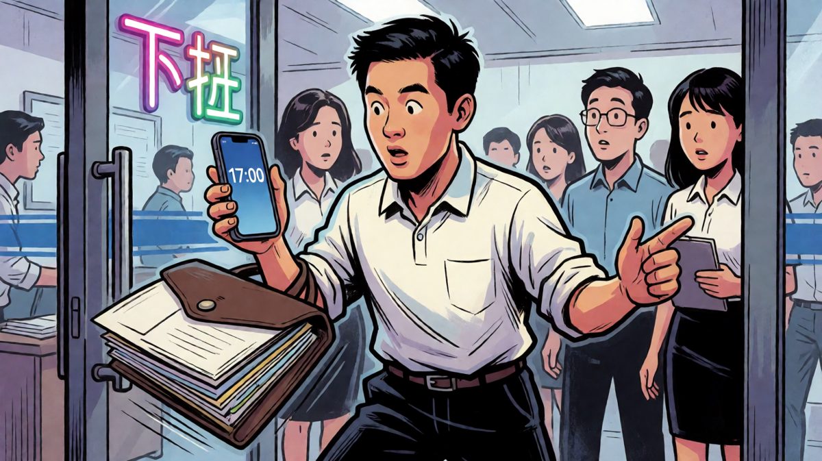 周五下午五点，是人类历史上最神圣的时刻。
