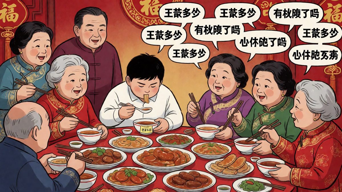 过年回家,是温馨也是酷刑。