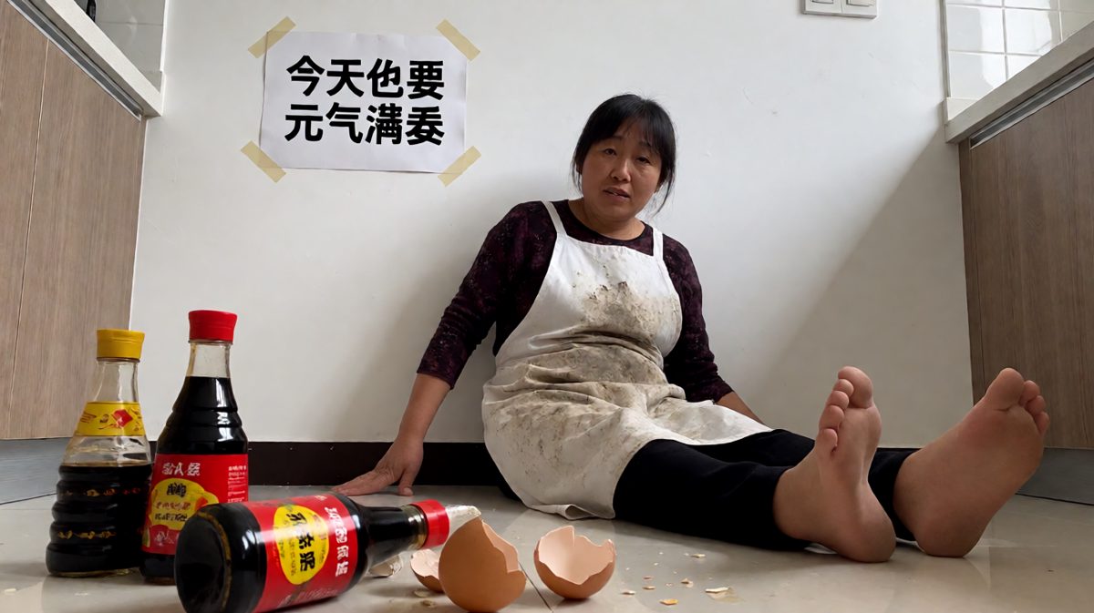 格子3：厨房变战场，彻底崩溃