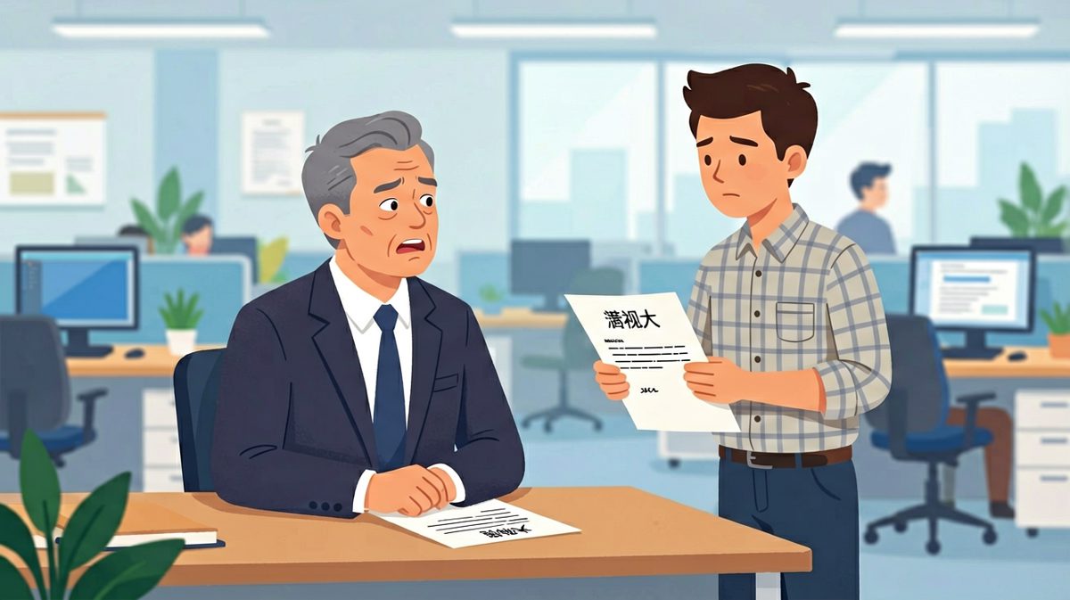 员工鼓起勇气递交辞职信，老板看完沉默片刻说：批准了。