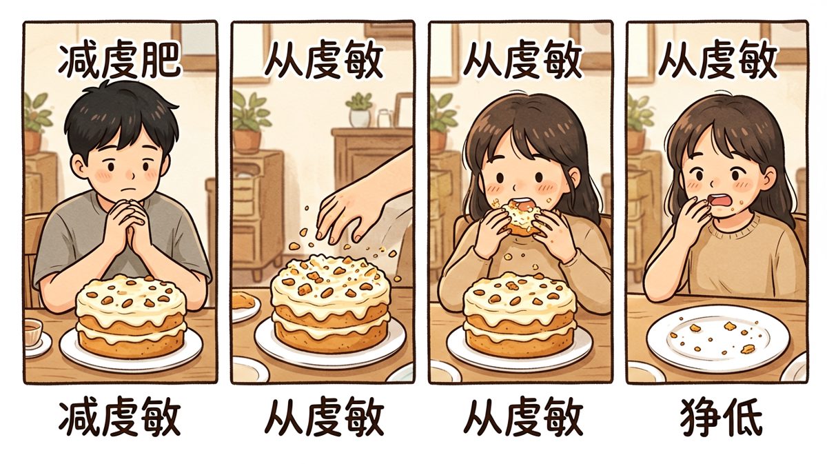 我的减肥计划：从明天开始，但明天从不来临