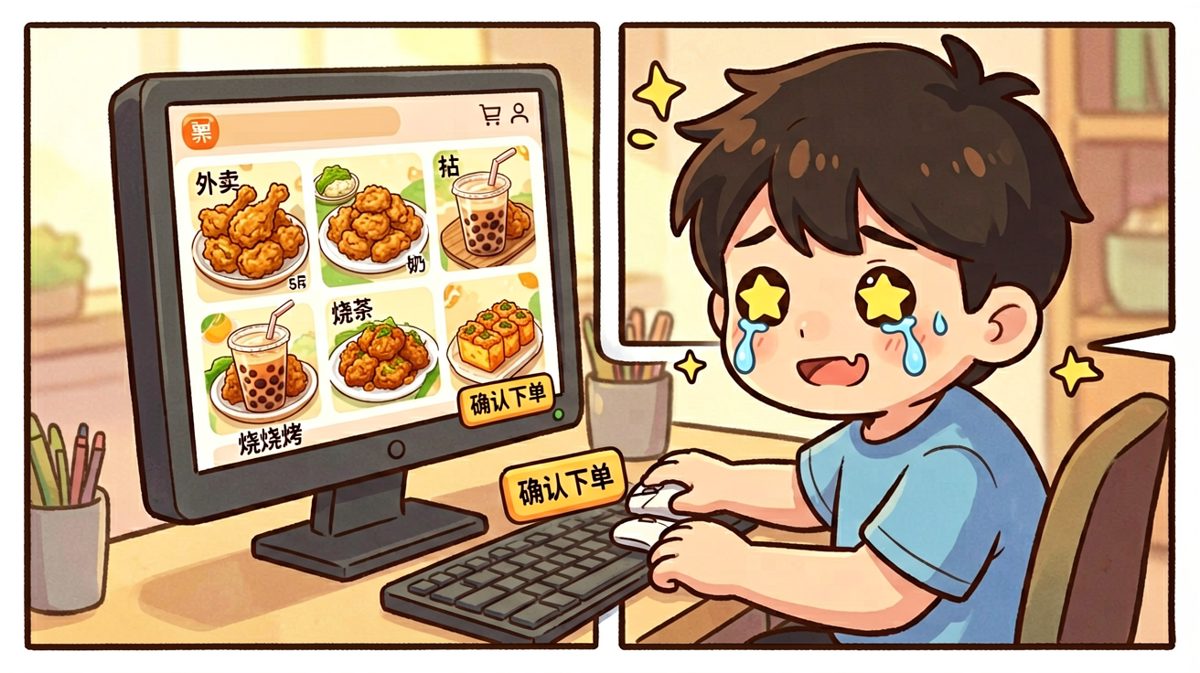 美食诱惑让防线崩塌