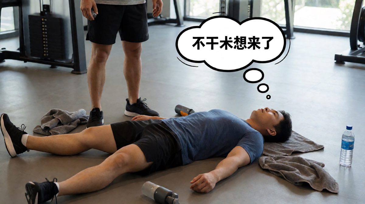累到虚脱的瞬间