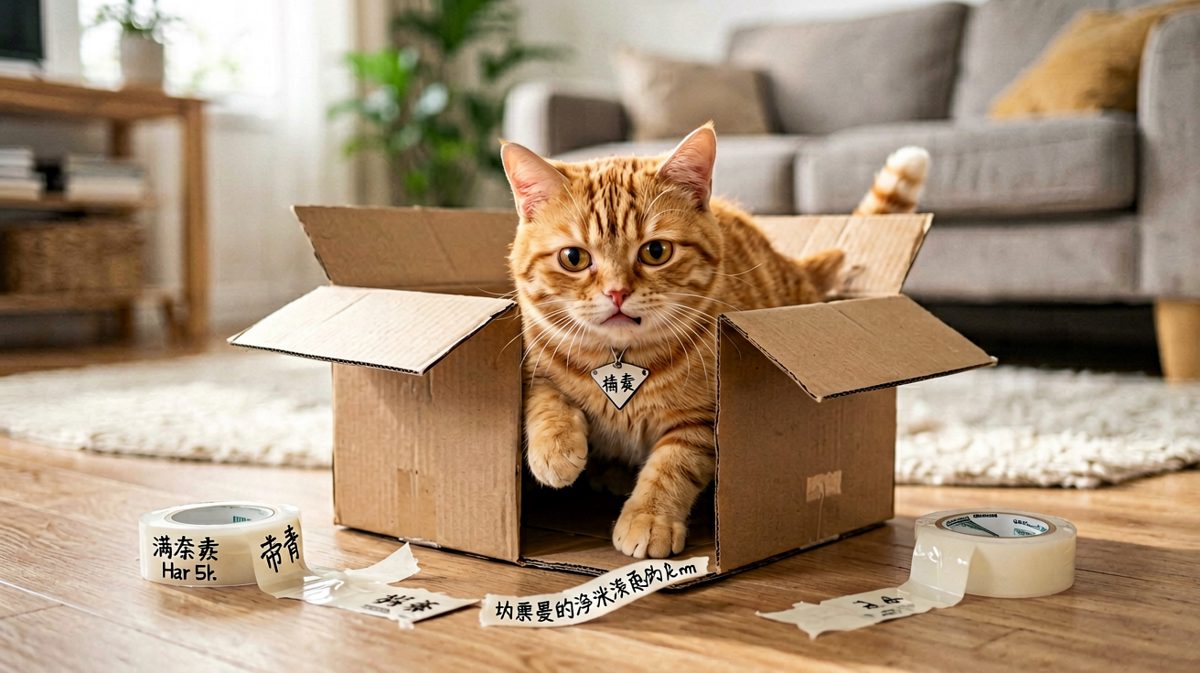 猫：只要我够努力，小箱子也能变成豪宅