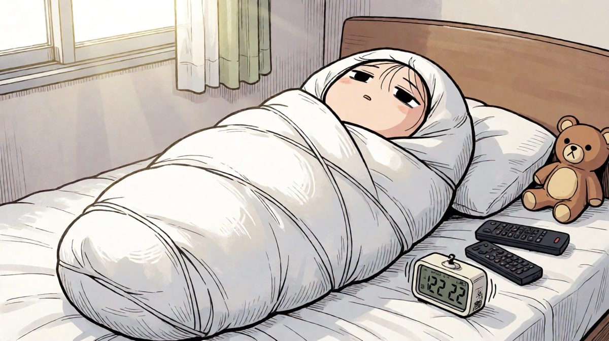 闹钟响了无数遍，主角依然被被子封印