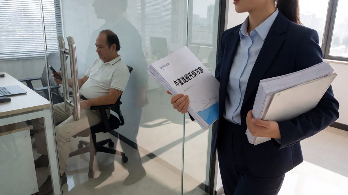 员工熬夜做出来的'战略升级方案'，老板扫了一眼说'明年也用这个'——因为去年也是这样写的