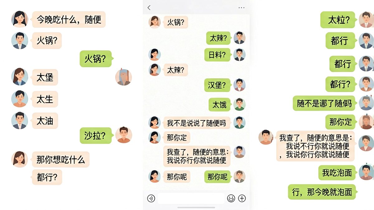 '随便'的悖论：点外卖点出了哲学难题