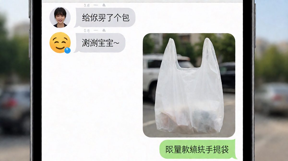 以为是奢侈品包的惊喜反转