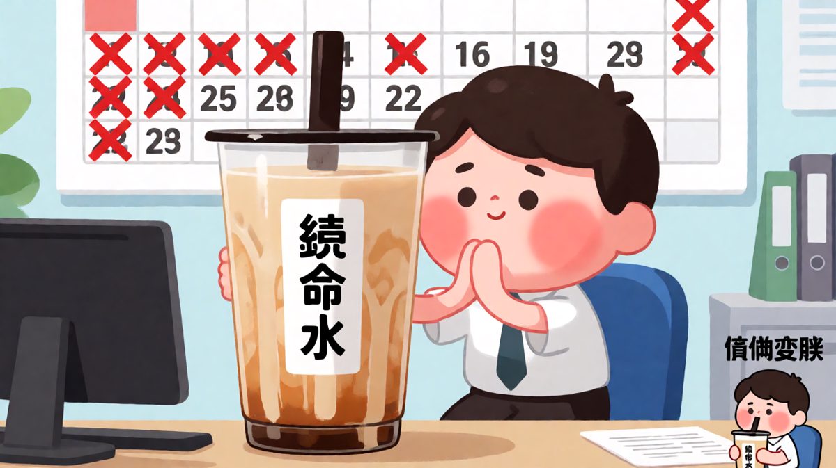 早C晚A：Coffee上午，Alcohol晚上，我选奶茶