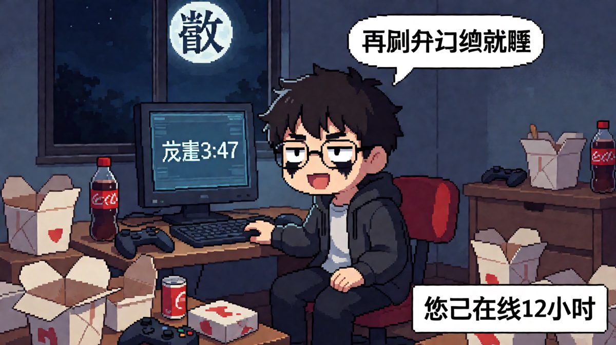 凌晨三点：我已经赢了，但我还要再赢一把