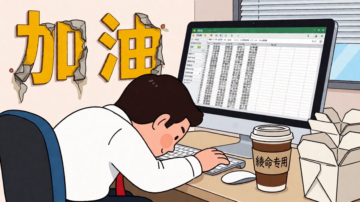 周一早会的我：人已到，魂还在床上