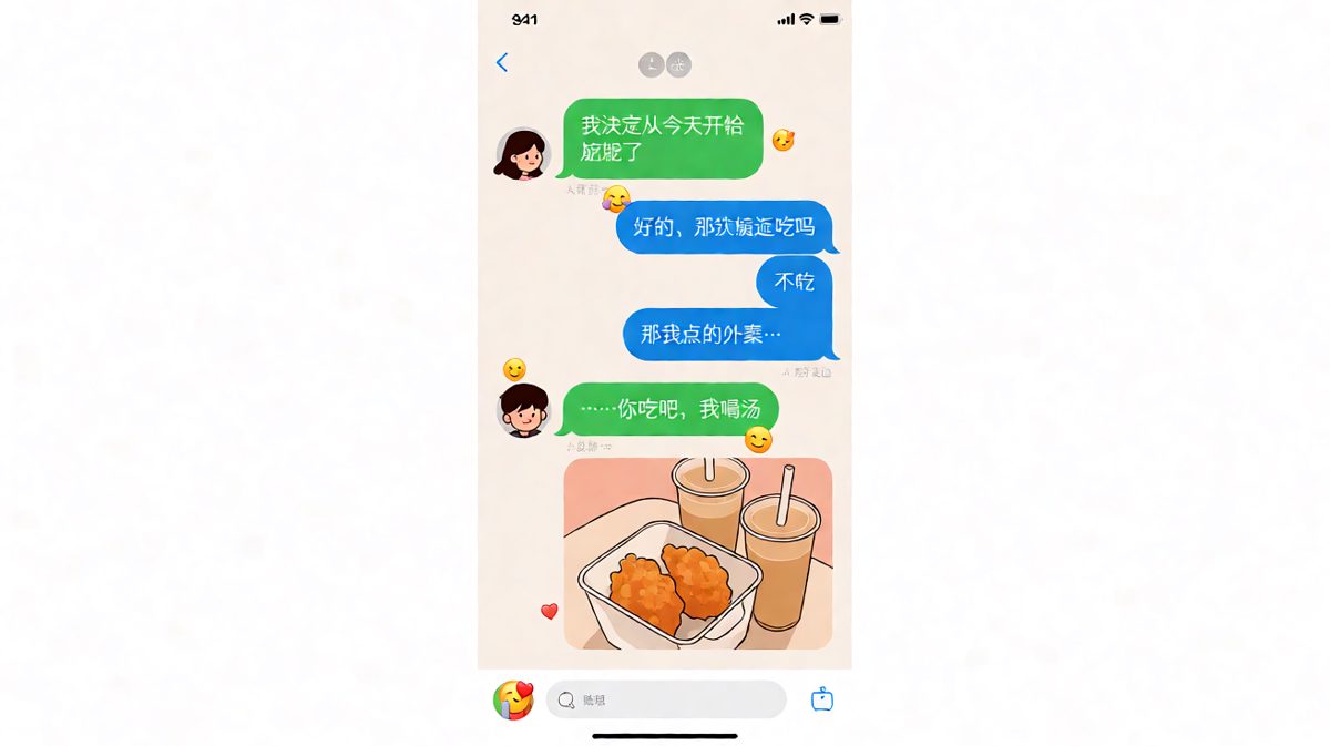 嘴上说减肥，身体却很诚实地喝汤